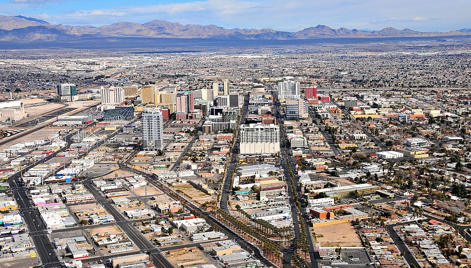 Las Vegas city view
